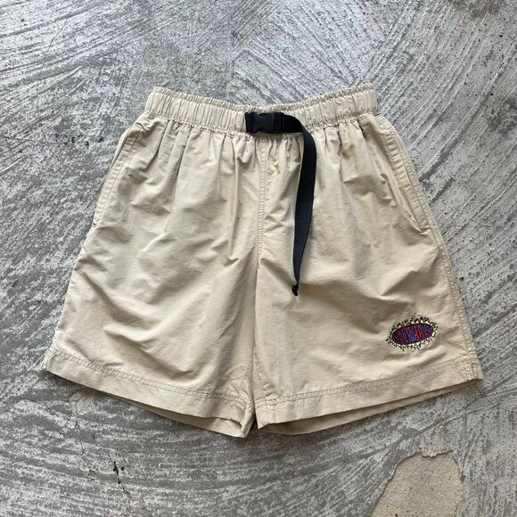 Other - Neutral Beige Elastic Waist Shorts